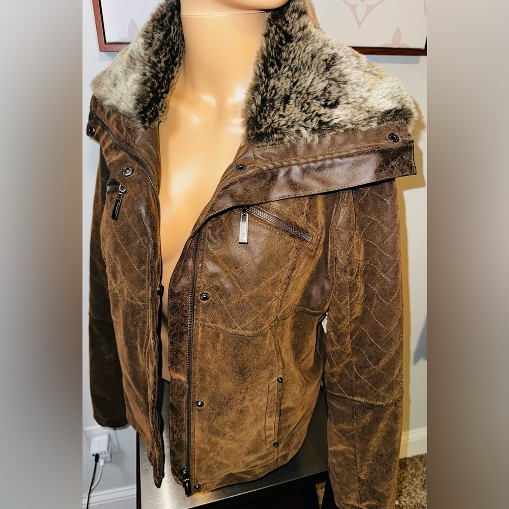 Faux Leather Vegan Jacket